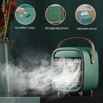 Enfriamiento evaporativo de la mesa del acondicionador de aire del refrigerador de las velocidades portátiles de la fan 3