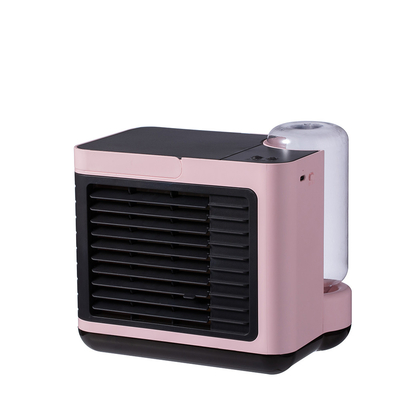 Aire acondicionado portátil con ventilador-humidificador, ajustable en dirección, frío rápido