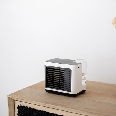 Mini refrigerador de aire evaporativo ventilador de aire portátil de refrigeración personal ventilador de mesa