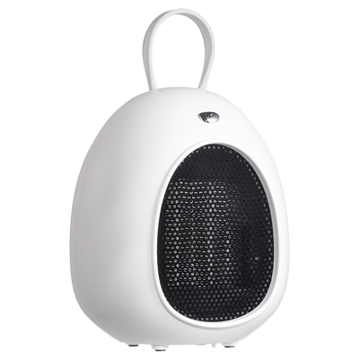 500W fan eléctrica blanca Heater Portable Oscillating Ceramic Tip sobre la protección