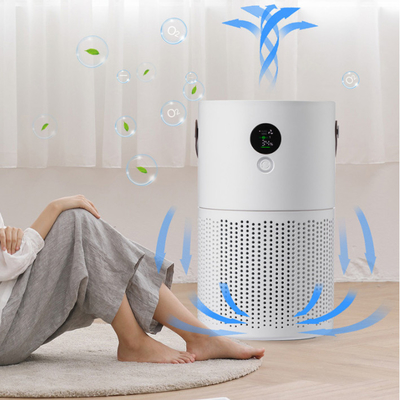 sitio de estudio del dormitorio del filtro de Mini Portable Air Cleaner H12 H13 del escritorio 10000mAH