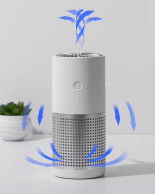 Filtro negativo verdadero Mini Portable Office Car de HEPA Ion Air Purifier H12