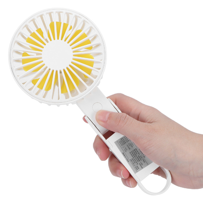 5 tipo-c pequeña fan reservada de Vane Air Cooler Handheld Fan USB 2000mAh 2A del escritorio