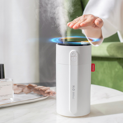 luz recargable portátil del humectador LED de 2000mah 800ml que detecta a Mini Usb