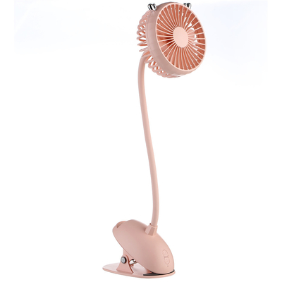 2000mAh velocidades con pilas recargables USB-B Mini Fan For Stroller portátil de la fan 3