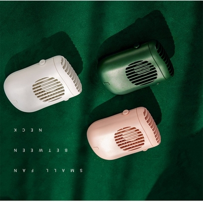 Las manos liberan 1200mah la fan portátil de Mini Wearable Leafless Hanging Neck de la fan de la batería USB