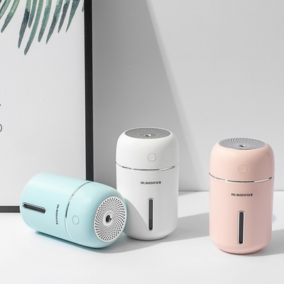 El difusor ultrasónico del aroma del hogar del USB llevó el humectador blanco portátil ligero del aire