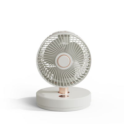 Fan de tabla recargable del piso del pedestal del USB