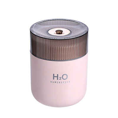 Pequeña niebla del espray del tanque de agua 380ml del coche USB del aire de la luz portátil del humectador LED