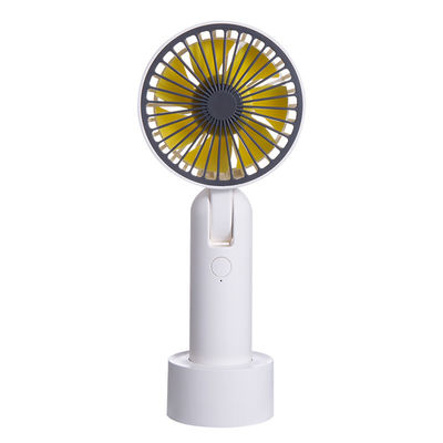Calidad  1200mAh Mini Portable Handheld Fan Rechargeable 3 Speed Handheld Mini Electric Fan Fábrica
