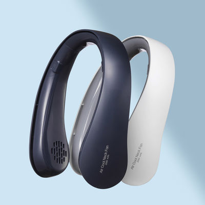 Calidad  Necklace Portable USB Fan White 2000mAh ABS Silicone Mini Air Conditioner Fábrica