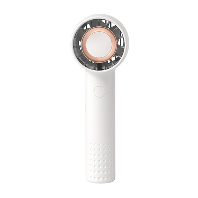Fan recargable blanca de la turbina 2000mAh Mini Portable USB del fuerte viento de la fan de tabla