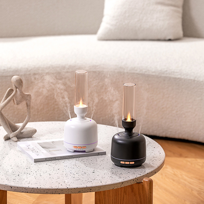 Dos rocían la vela cambiable Mini Humidifier de la máquina del difusor del olor del Aromatherapy de la luz del difusor portuario LED del aceite esencial