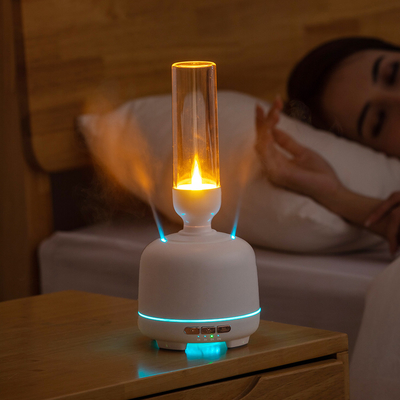 Dos rocían la vela cambiable Mini Humidifier de la máquina del difusor del olor del Aromatherapy de la luz del difusor portuario LED del aceite esencial