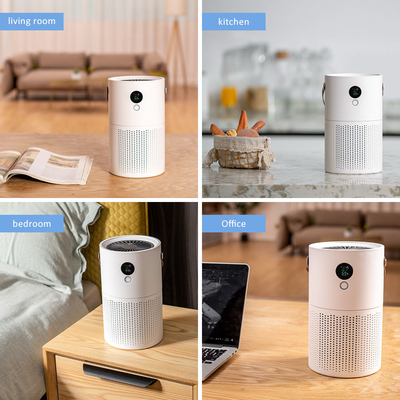 blanco verdadero del purificador AP01 Smart H13 Hepa del aire del hogar 10000mAh