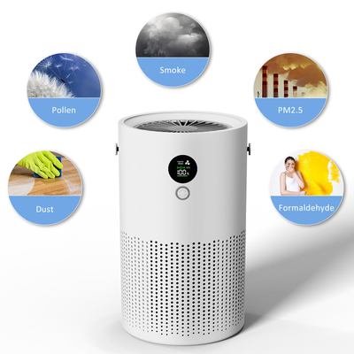 blanco verdadero del purificador AP01 Smart H13 Hepa del aire del hogar 10000mAh