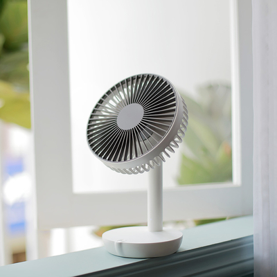 Fan recargable USB 4000mAh Mini Electric Fan de la circulación de aire de 6 pulgadas
