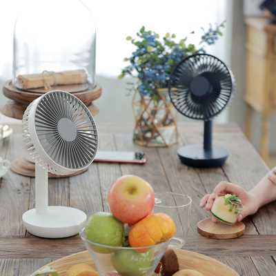 Fan recargable USB 4000mAh Mini Electric Fan de la circulación de aire de 6 pulgadas