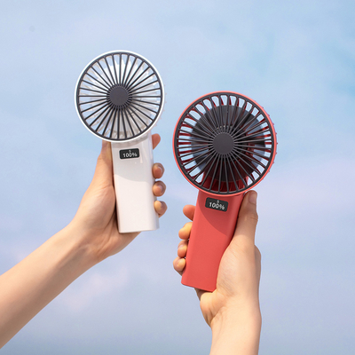 Del LED Digtial mini USB fan portátil del PDA de la exhibición 4000mAh