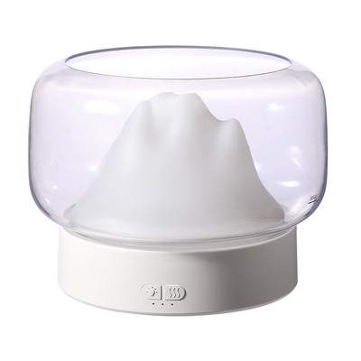La niebla fresca colorida ultrasónica casera de 2021 400ML LED sospechó el difusor transparente del aroma del aceite esencial para el sitio