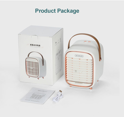Mini ventilador de aire acondicionado con batería recargable, 5V, 1A, PCB, pequeño ventilador de escritorio Usb