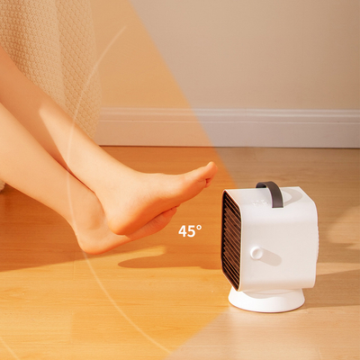 1000W AC220V pequeña Heater Thermostat Ceramic Oscillating Fan eléctrica