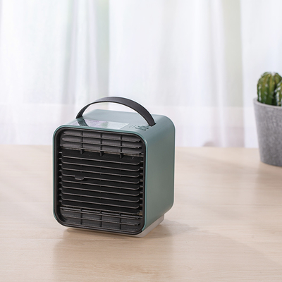 Ventilador enfriador de aire de niebla de 150 ml Mini ventilador portátil recargable por evaporación