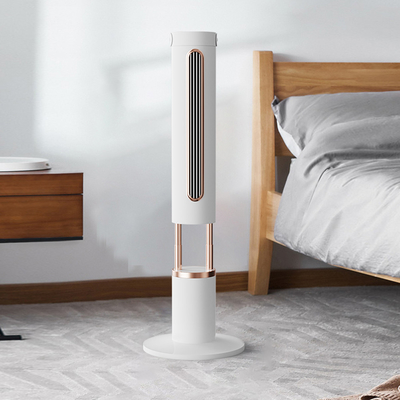Fan portátil de la sala de estar 10000mAh de la fan sin cuchilla del piso de la torre teledirigida