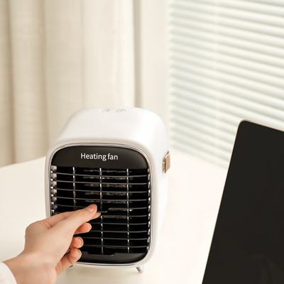 Espacio de cerámica eléctrico personal Heater Fan del calentador de fan del ABS 600W 900W pequeño