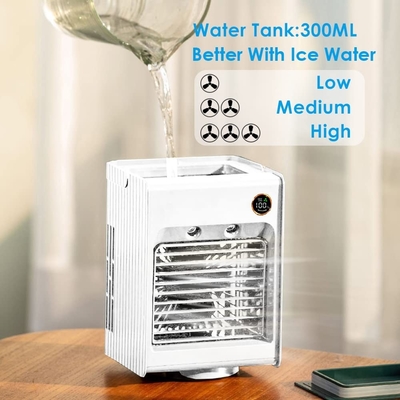 Sistema más fresco oscilante recargable del control de calidad del aire de la tabla de la fan F855 de aire
