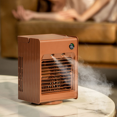 Sistema más fresco oscilante recargable del control de calidad del aire de la tabla de la fan F855 de aire