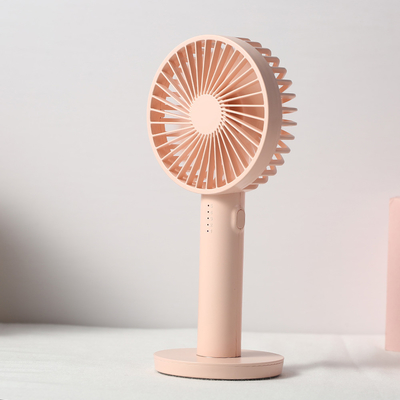 5 fan del espejo del maquillaje del viaje de la tabla de Mini Portable Handheld Fan Battery 2000mah de la velocidad