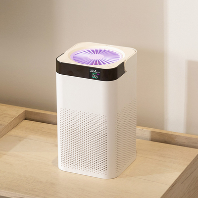 Oficina del filtro del ionizador HEPA H13 de la luz UV de AP03 Mini Portable Air Purifier Khaki