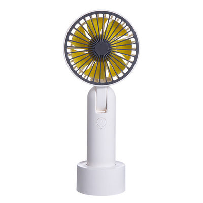 PDA Mini Electric Fan de la velocidad de 1200mAh Mini Portable Handheld Fan Rechargeable 3