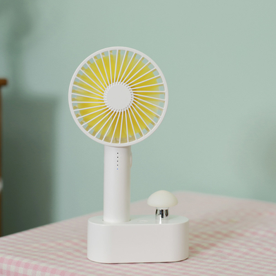 Fan recargable del PDA del Usb Mini Portable Handheld Fan 4W de la seta pequeña