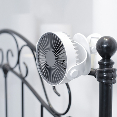 Ventilador USB portátil con batería de 2000 mAh BLDC Ventilador con clip de mesa de 360 ​​​​grados
