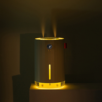 humectador ultrasónico Smart Mini Portable With Light del aire del espray 1.1L dos