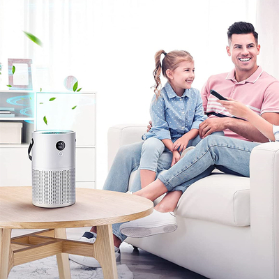 Escritorio portátil del hogar del purificador 10000mAH Ap01 del aire del Smart Home del filtro de H13 HEPA