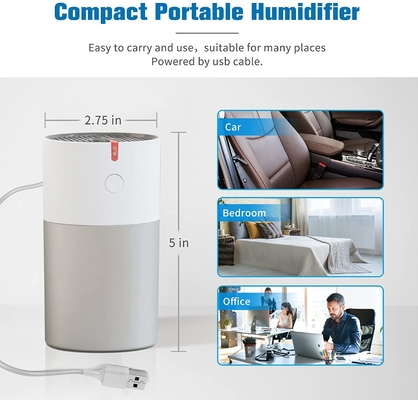 Humectador de escritorio reservado portátil 220ml Mini Small Home Humidifiers del aire del USB