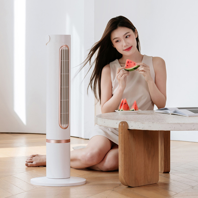 Ventilador distribuidor de enfriamiento de la torre de la fan cinco de las velocidades del polímero del aire sin cuchilla de la batería