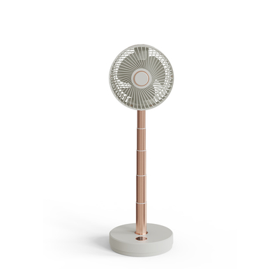 Fan de tabla recargable del piso del pedestal del USB