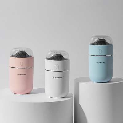 Pequeño purificador fresco portátil volcánico del aire del Usb de Whp del humectador de la niebla 320ml