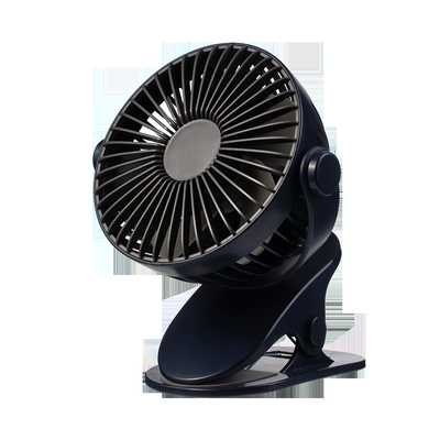 clip del Usb 1200mAh en fan portátil del fuerte viento 5W del verano de la fan del escritorio