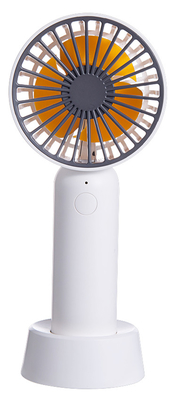 Fan portátil con la base, fan recargable del escritorio de 3 velocidades pequeño del cuello de la ejecución del USB